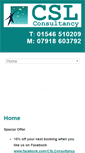 Mobile Screenshot of cslconsultancy.net